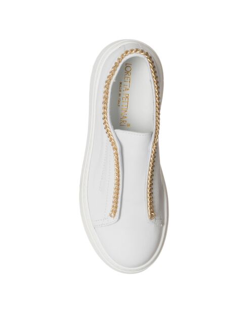 Sneakers en Cuir Marion blanches