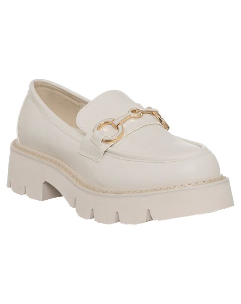 Mocassins Nathalia ivoire