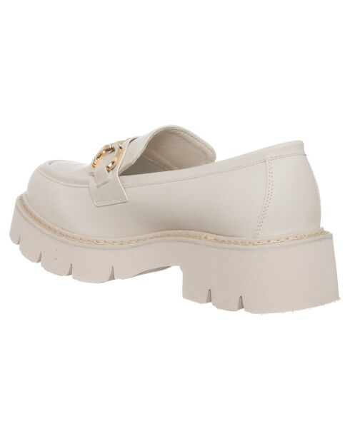 Mocassins Nathalia ivoire