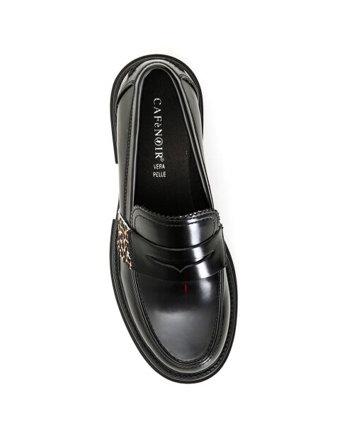 Mocassins Victoria noirs