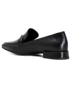 Mocassins en Cuir Dania noirs