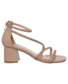 Sandales Angèle beige rosé
