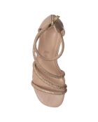 Sandales Angèle beige rosé
