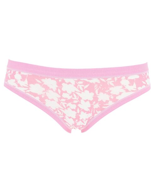 3 Culottes Emma blanc/rose