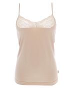 Top en coton Eva nude