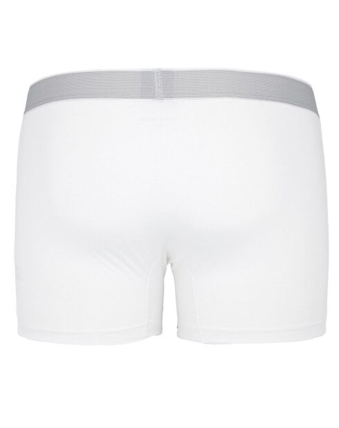 2 Boxers en coton Hugo blancs