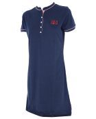 Chemise de nuit Elise bleu marine