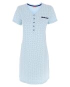 Chemise de nuit Charlotte bleu ciel