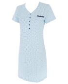 Chemise de nuit Charlotte bleu ciel