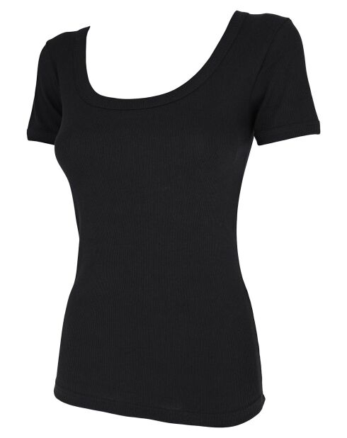 T-Shirt col rond Anais noir