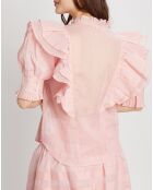 Blouse Religieuse rose