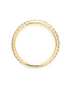 Bague Tour Complet Lumineux Diamants 0.4 ct or jaune