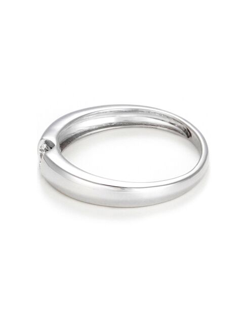 Bague Solitaire Calabria Diamants 0.19 ct or blanc