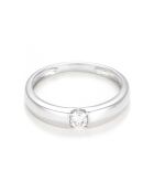Bague Solitaire Calabria Diamants 0.19 ct or blanc