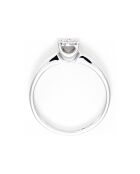 Bague Brillant Lucia Diamants 0.17 ct or blanc