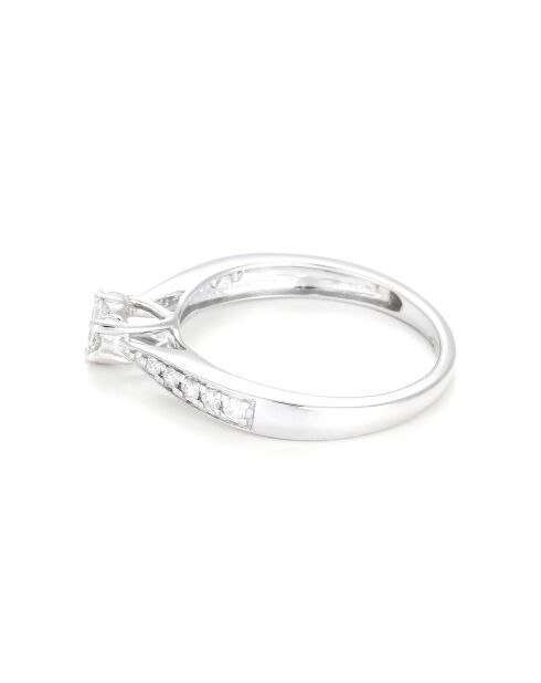 Bague A Tout Jamais en Or blanc & Diamants 0.25 ct