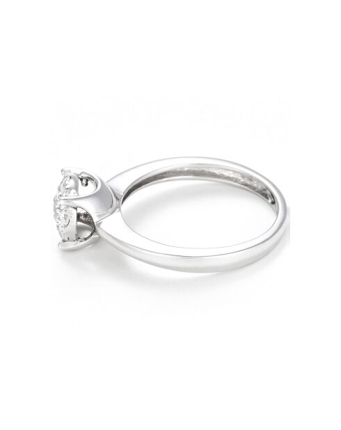 Luciana Briljante diamanten ring 0,5 kt witgoud