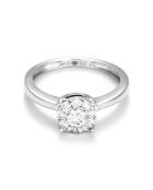 Luciana Briljante diamanten ring 0,5 kt witgoud