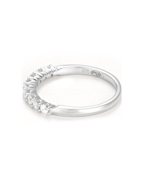 Bague Only You Diamants 0.33ct or blanc