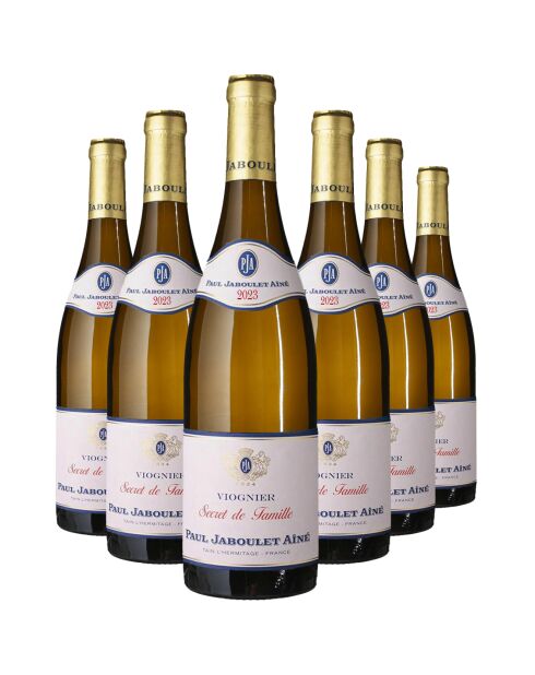 6 Secret de Famille Viognier 2023 Paul Jaboulet Aîné 6x75cl