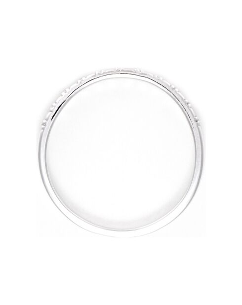 Bague Linéa Diamant 0.04 ct or blanc