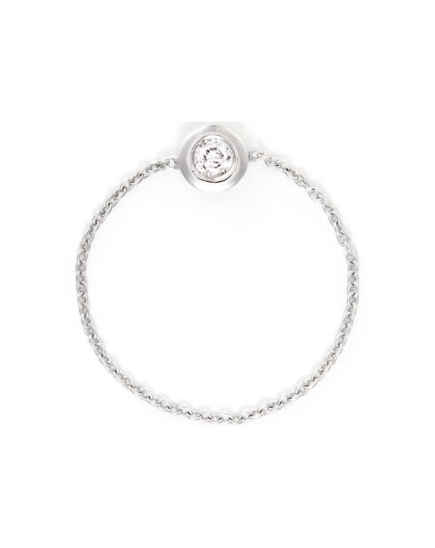 Bague Mon unique Diamants 0.07 ct or blanc
