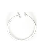 Bague Parallèle Asymétrique Diamants 0.1 ct or blanc