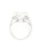 Bague Elif Topazes blanches 5.94 ct or blanc