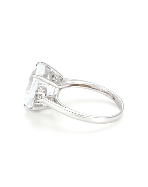 Bague Elif Topazes blanches 5.94 ct or blanc
