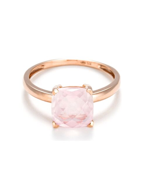Bague Quartz Unique Quartz 2.10 cts or rose
