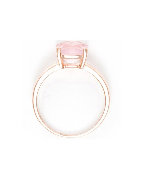 Bague Quartz Unique Quartz 2.10 cts or rose
