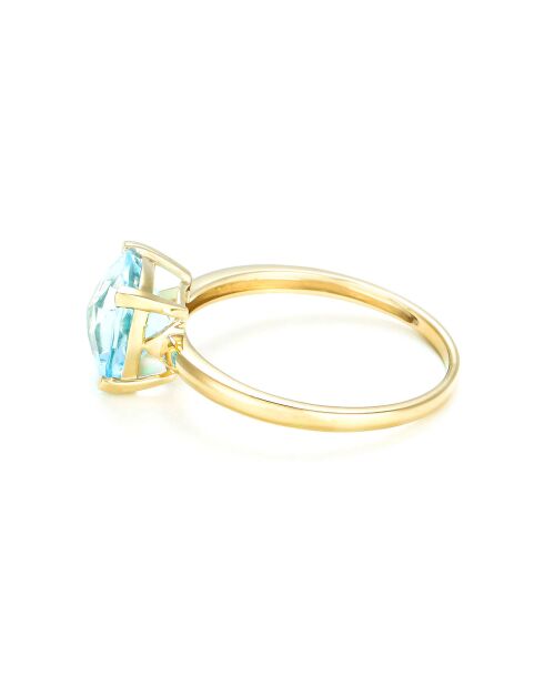 Bague Topaze Unique Topaze 2.67 ct or jaune
