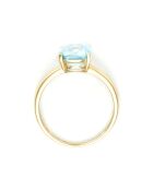 Bague Topaze Unique Topaze 2.67 ct or jaune