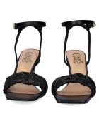 Sandales Lilou noires - Talon 7,5 cm