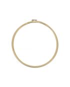 Bague Pudeur Diamant 0.01 ct or jaune