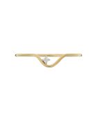 Bague Pudeur Diamant 0.01 ct or jaune