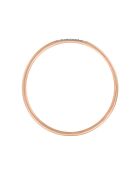 Bague Alliance Humilité Diamants 0.02 ct or rose