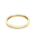 Bague Alliance My Love Diamant 0.05 ct or jaune