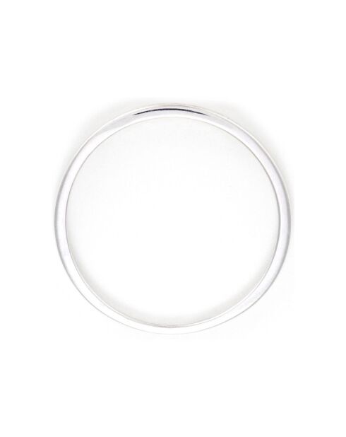 Romantic Love Alliance Ring Diamanten 0,02 kt witgoud