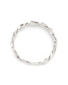 Bague Entortillement diamants 0.06 ct or blanc