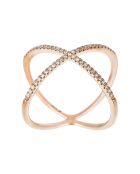 Bague Magnifica Diamants 0.20 ct or rose