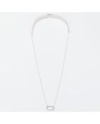 Collier Expression Diamants 0.1 ct or blanc
