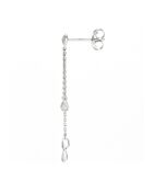 Boucles d'oreilles Diamond Falls Diamant 0.1 ct or blanc