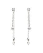 Boucles d'oreilles Diamond Falls Diamant 0.1 ct or blanc