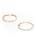 Elegante Diamant-Creolen aus 0,24 Karat Gelbgold