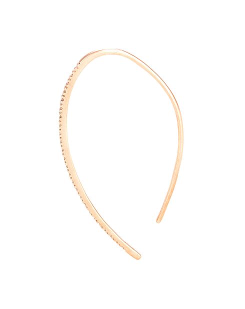 Boucles d'oreilles Lianes Précieuses Diamants 0.15 ct or rose