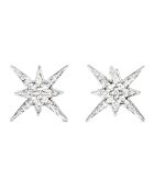 Boucles d'Oreilles Sirius Diamants 0.04 ct or blanc