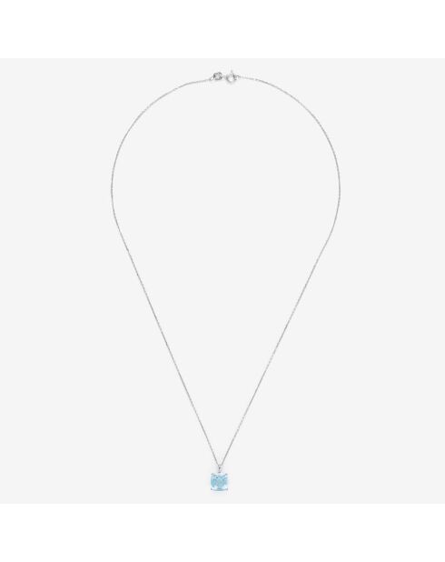 Pendentif Topaze Unique Topaze 2.70 cts or blanc