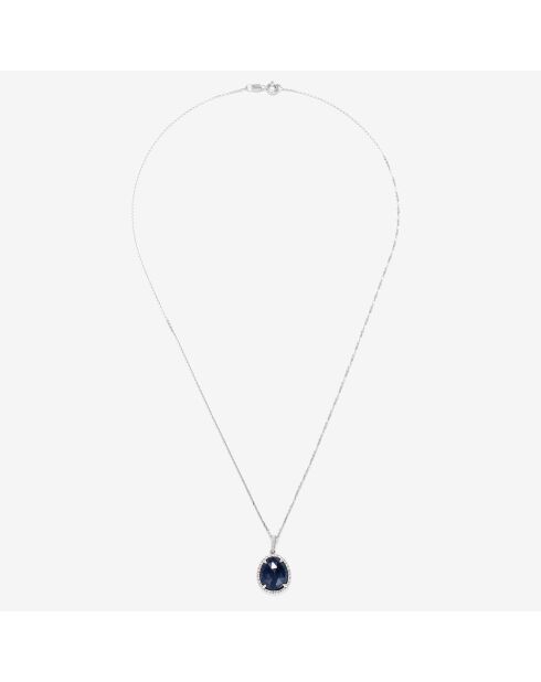 Pendentif Bermudes Nouvelles or blanc