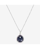 Pendentif Bermudes Nouvelles or blanc
